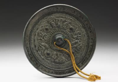 图片[2]-Master Cao’s Han-style “Shangfang” bronze mirror illustrated with immortals, Ming dynasty (1368-1644)-China Archive